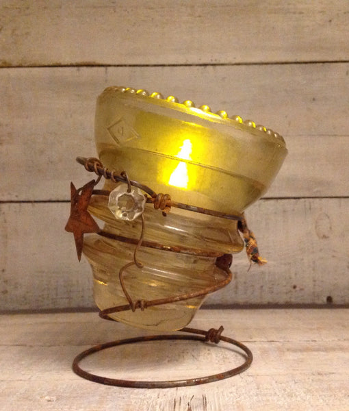 Insulator Tealight Holder