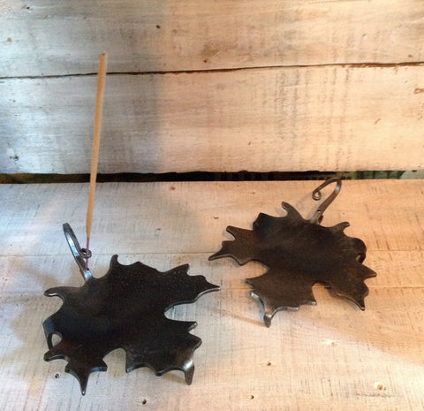 Maple Leaf Incense Stick Burner